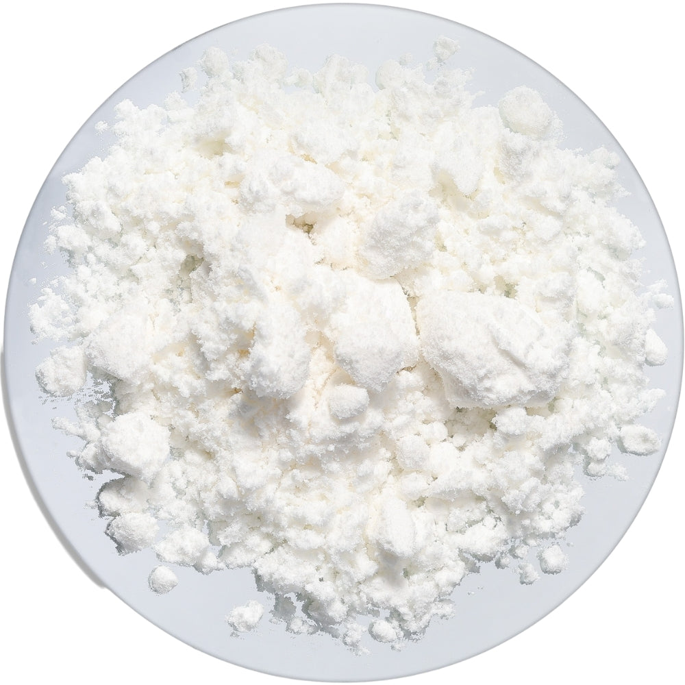 Crystalline CBD Isolate powder in pure white powder for bulk wholesale or private label