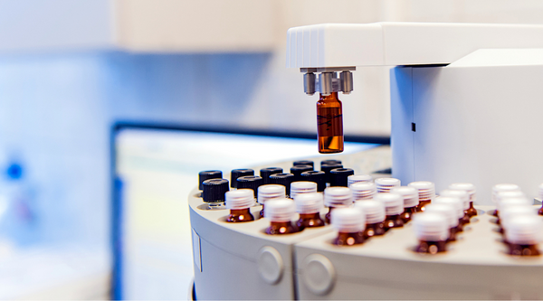 testing CBD cannabidiol in analytical HPLC system 